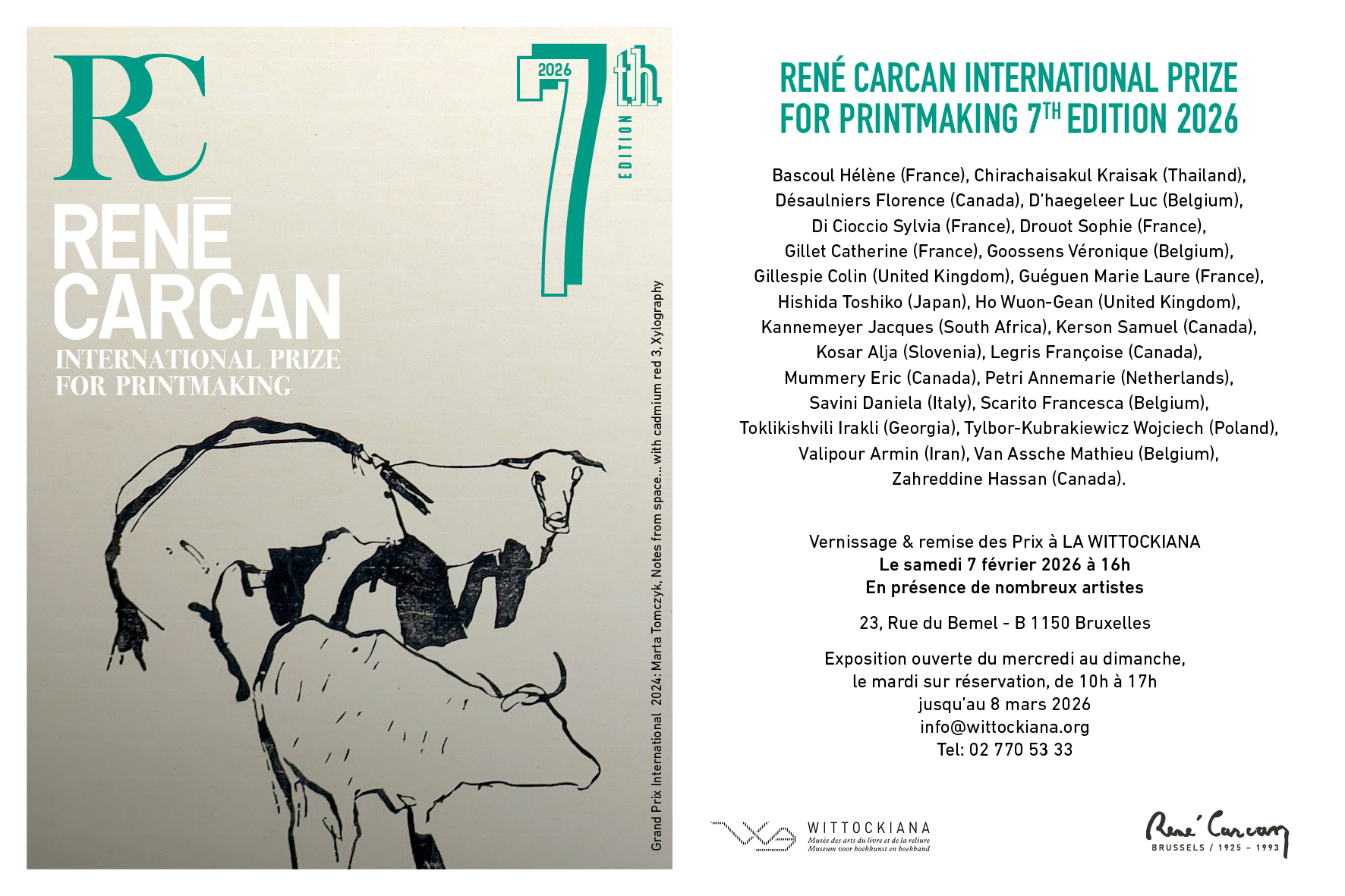 Rene Carcan 07 Carte postale Mail 150x100